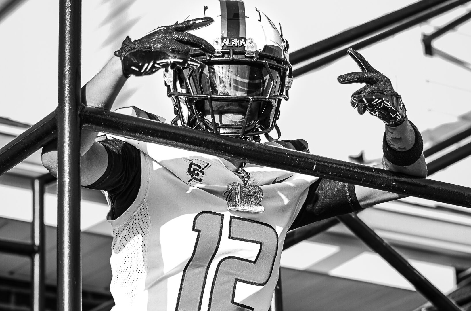 North Greenville University football photography by Nate R Media