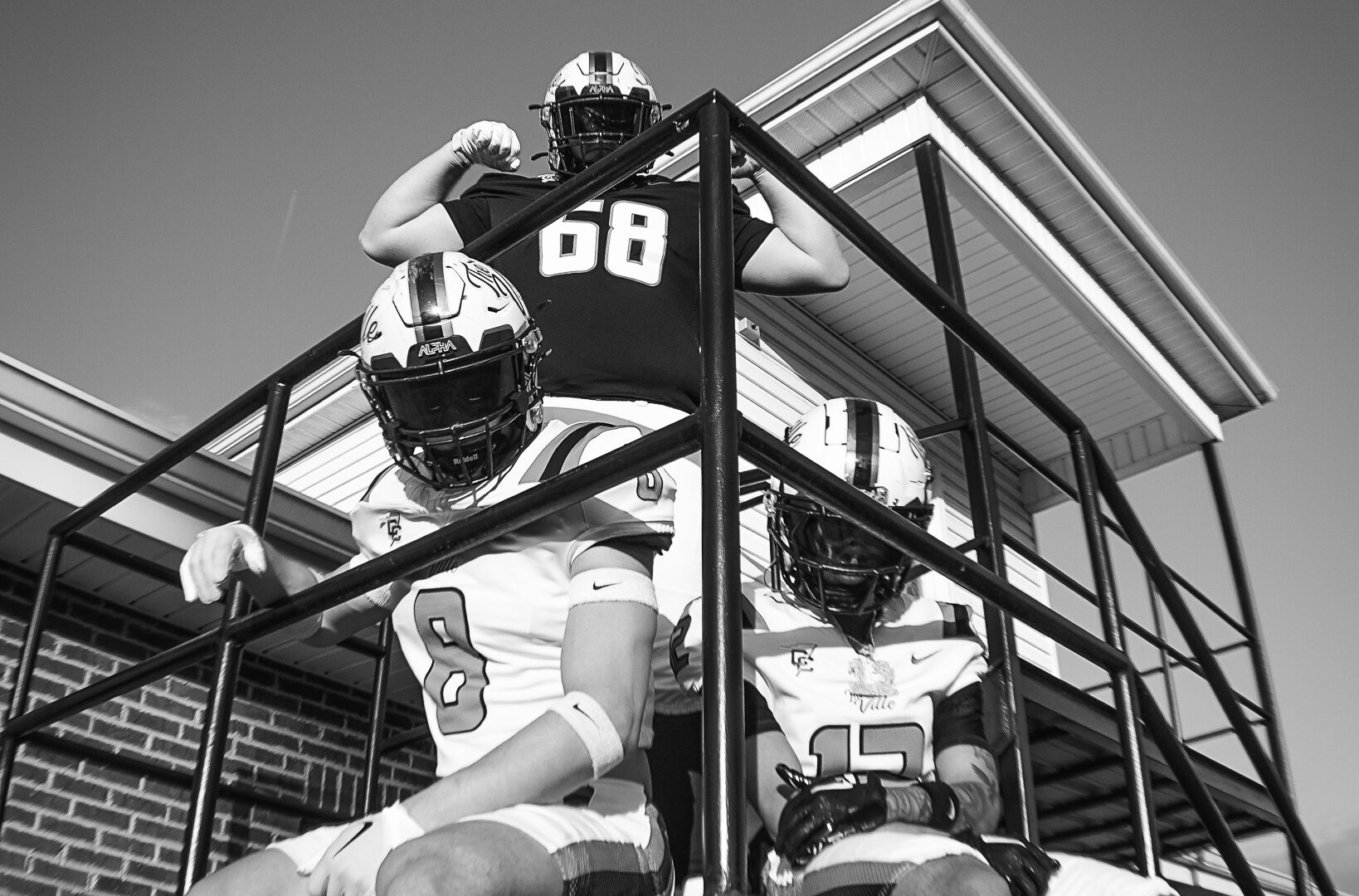 North Greenville University football photography by Nate R Media