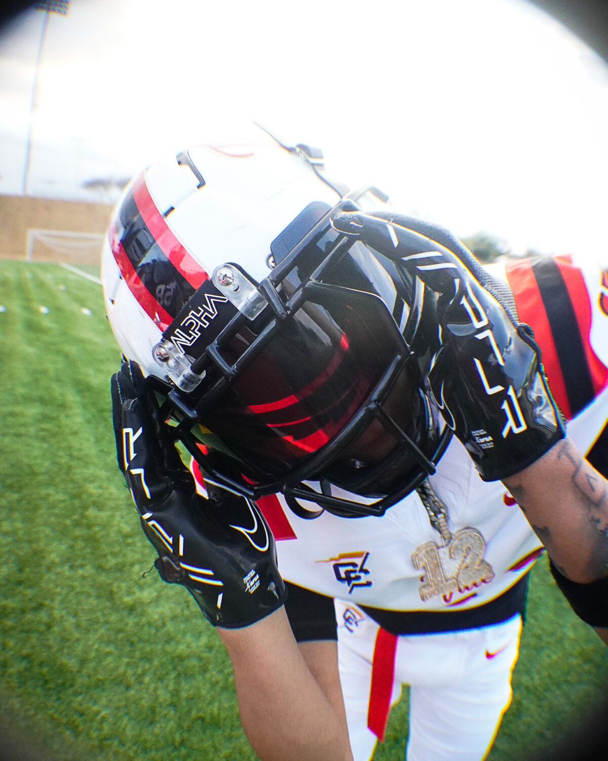 College football sideline photo - North Greenville University