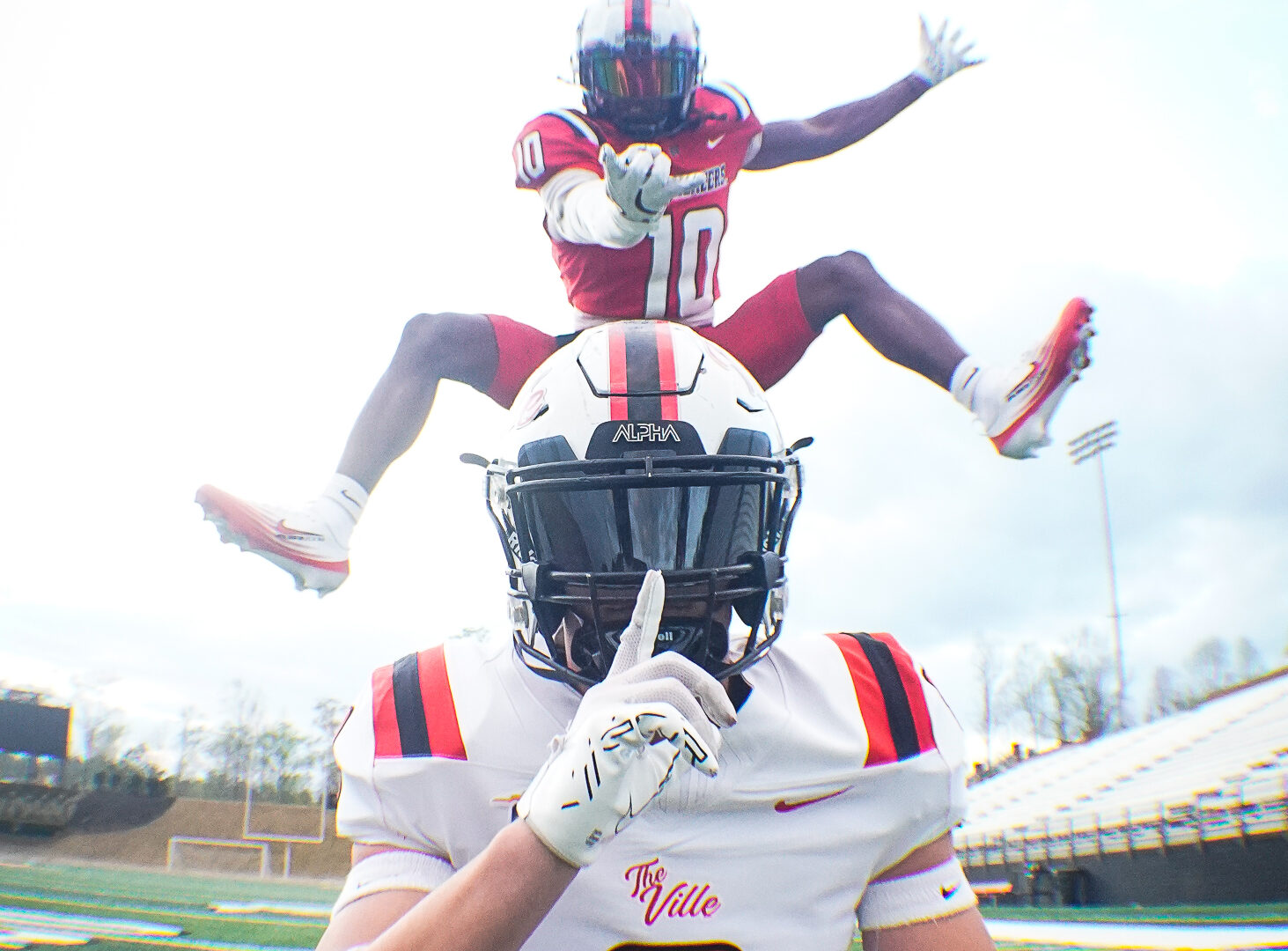 North Greenville University football photography by Nate R Media